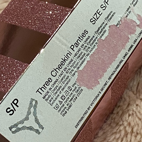Brand New Victoria Secret Cheekini panties S/P - Picture 3 of 7